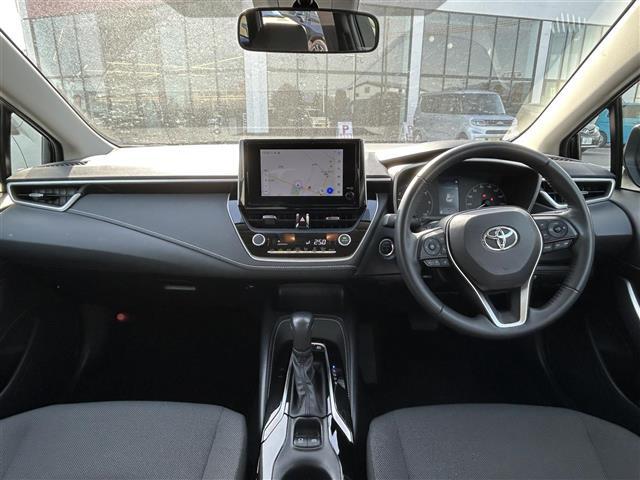 カローラツーリング ハイブリッド G トヨタセーフティセンス 純正8インチディスプレイオーディオ フルセグTV BT USB ビルトインETC 革巻きステアリング ステアリングスイッチ 電動パーキングブレーキ オートホールド タイプC(27枚目)