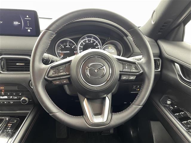 ＣＸ－８ ＸＤ　ブラックトーンエディション　純正ナビ（ＡｐｐｌＣａｒＰｌａｙ・ＡｎｄｒｏｉｄＡｕｔｏ・ＢＴ・フルセグ・ＵＳＢ）全周囲カメラ　社外前後ドライブレコーダー　ＥＴＣ　レーダークルーズコントロール　前後クリアランスソナー　シートヒーター（7枚目）