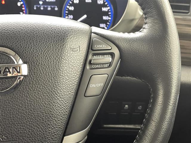 エルグランド ２５０ハイウェイスターＳ　社外ナビ（ＣＤ・ＤＶＤ・ワンセグ）バックカメラ　社外前方ドライブレコーダー　ビルトインＥＴＣ　両側パワースライドドア　クルーズコントロール　横滑り防止　オットマン　社外フロアマット　純正１８インチＡＷ（11枚目）