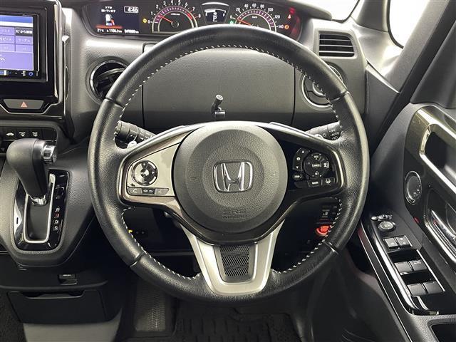 Ｎ－ＢＯＸカスタム Ｇ・Ｌターボホンダセンシング　純正ナビＣＤ・ＤＶＤ・フルセグ・ＢＴ・ＳＤ・ＵＳＢ）バックカメラ　ビルトインＥＴＣ　両側パワースライドドア　衝突軽減ブレーキ　レーンキープアシスト　横滑り防止　アイドリングストップ　ハーフレザーシート（8枚目）