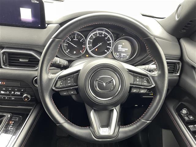 CX-8 XD ブラックトーンエディション 純正ナビ(ApplCarPlay・AndroidAuto・BT・フルセグ)アラウンドビューモニター 社外前後ドライブレコーダー ETC 前後クリアランスソナー 前席シートヒーター 置くだけ充電 BSM(7枚目)