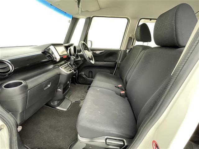 N-BOXカスタム G・Lパッケージ 社外ナビ(CD・DVD・フルセグ・BT・SD)片側パワースライドドア 横滑り防止 アイドリングストップ 社外フロアマット 純正14インチAW オートライト HIDライト スマートキー プッシュスタート(21枚目)