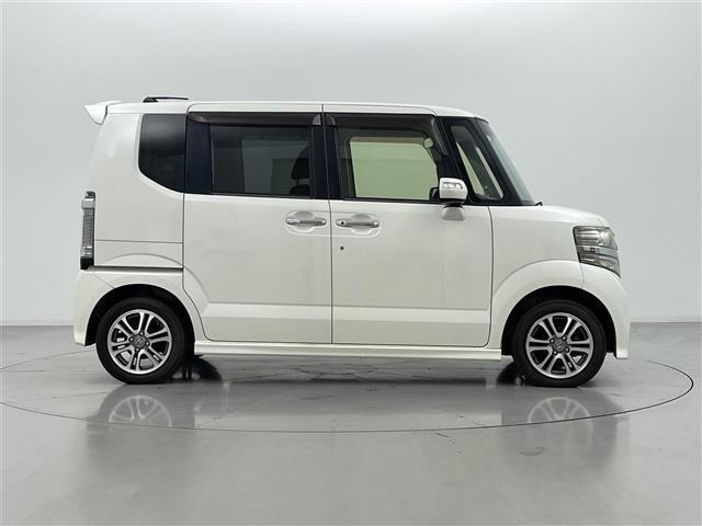 N-BOXカスタム G・Lパッケージ 社外ナビ(CD・DVD・フルセグ・BT・SD)片側パワースライドドア 横滑り防止 アイドリングストップ 社外フロアマット 純正14インチAW オートライト HIDライト スマートキー プッシュスタート(33枚目)