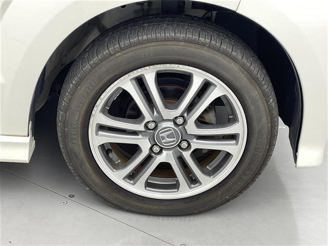 N-BOXカスタム G・Lパッケージ 社外ナビ(CD・DVD・フルセグ・BT・SD)片側パワースライドドア 横滑り防止 アイドリングストップ 社外フロアマット 純正14インチAW オートライト HIDライト スマートキー プッシュスタート(38枚目)