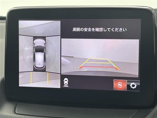 CX-3 20S プロアクティブ ワンオーナー/純正ナビ/フルセグTV/アラウンドビューモニター/黒ハーフレザーシート/パドルシフト/スマートシティブレーキサポート/パーキングセンサー/ドラレコ/ETC(5枚目)