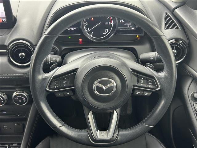 CX-3 20S プロアクティブ ワンオーナー/純正ナビ/フルセグTV/アラウンドビューモニター/黒ハーフレザーシート/パドルシフト/スマートシティブレーキサポート/パーキングセンサー/ドラレコ/ETC(8枚目)