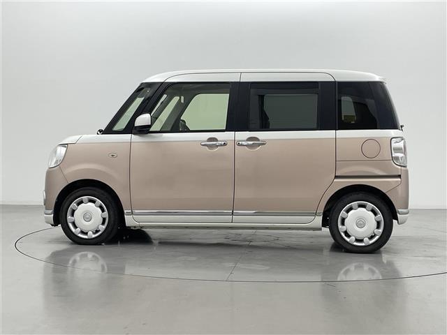 ムーヴキャンバス Ｘリミテッドメイクアップ　ＳＡＩＩ　純正ナビ（ＣＤ・ＤＶＤ・フルセグ・ＢＴ）全周囲カメラ　社外前方ドライブレコーダー　ＥＴＣ　両側パワースライドドア　後ろのみクリアランスソナー　スマートアシストＩＩＩ（衝突軽減ブレーキ・レーンキープアシ（34枚目）