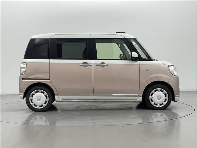 ムーヴキャンバス Ｘリミテッドメイクアップ　ＳＡＩＩ　純正ナビ（ＣＤ・ＤＶＤ・フルセグ・ＢＴ）全周囲カメラ　社外前方ドライブレコーダー　ＥＴＣ　両側パワースライドドア　後ろのみクリアランスソナー　スマートアシストＩＩＩ（衝突軽減ブレーキ・レーンキープアシ（35枚目）