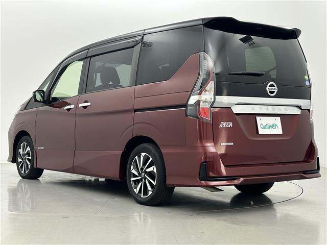 セレナ ハイウェイスターV 純正10型ナビ 全方位カメラ 純正後席モニター Bluetooth フルセグTV ドライブレコーダー クルーズコントロール コーナーセンサー オートハイビーム BSM ETC 衝突軽減システム(3枚目)