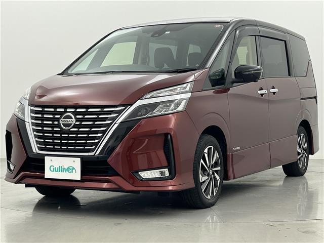 セレナ ハイウェイスターV 純正10型ナビ 全方位カメラ 純正後席モニター Bluetooth フルセグTV ドライブレコーダー クルーズコントロール コーナーセンサー オートハイビーム BSM ETC 衝突軽減システム(32枚目)