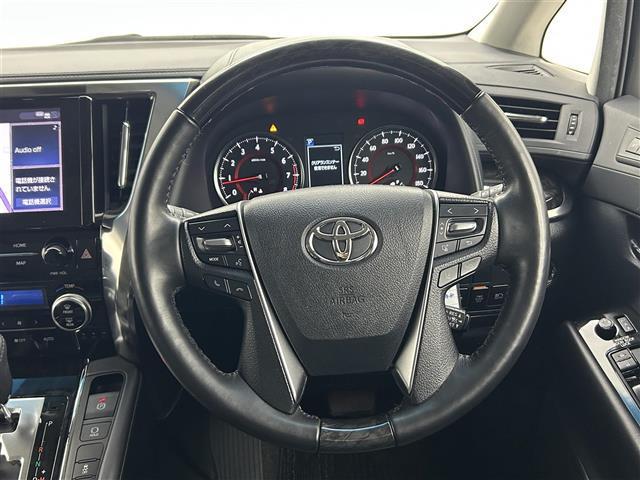アルファード 2.5S Cパッケージ 純正ナビ(TV Bluetooth disc FM/AM )TRDエアロ デジタルインナーミラー サンルーフ フリップダウンモニター パワーバックドア BSM エアシート ステアリングヒーター(8枚目)
