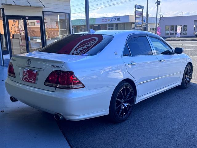 クラウン アスリート 60thスペシャルエディション ETC オートクルーズコントロール バックカメラ ナビ アルミホイール HID AT スマートキー 盗難防止システム パワーシート CD MD 衝突安全ボディ ABS ESC エアコン(15枚目)