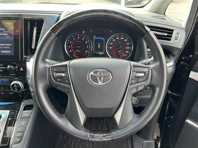 アルファード 2.5S Cパッケージ 後期型モデル 純正デイスプレーオーディオ バックカメラ LEDヘッドライト モデリスタ製エアロ サンルーフ 革シート パワーメモリーシート シートベンチレーション シートヒーター(7枚目)