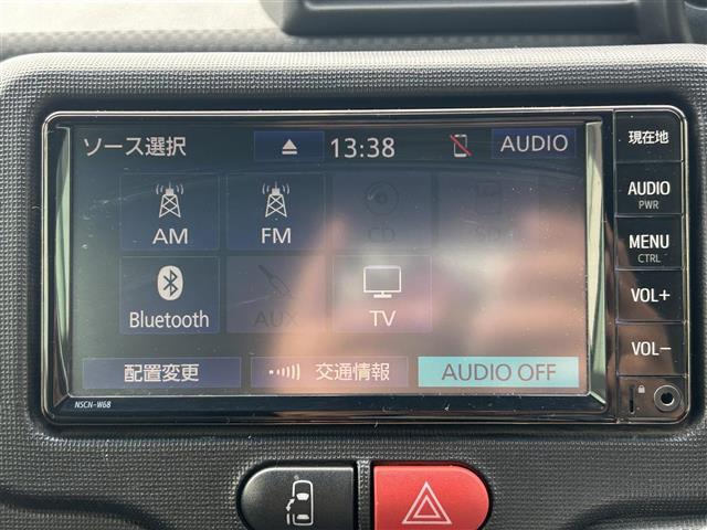 ポルテ Ｆ　ラフィネ　純正ナビ　フルセグＴＶ　Ｂカメ　衝突軽減　クリアランスソナー　横滑り防止機能　Ａスト　片側電動扉　電動格納ミラー　ドラレコ　ビルトインＥＴＣ　純正ホイールキャップ　オートライト　オートハイビーム（3枚目）