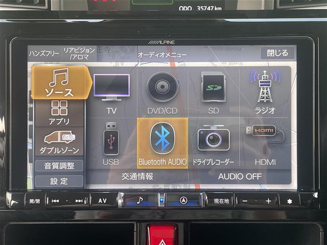 ルーミー カスタムG-T アルパインナビ モデリスタ 全方位 ACC ETC 衝突軽減 横滑り防止 コーナーセンサー アイドリングストップ 両側パワスラ レーダー探知機 オートライト オートマチックハイビーム フォグランプ(4枚目)