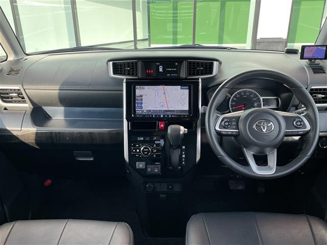 ルーミー カスタムG-T アルパインナビ モデリスタ 全方位 ACC ETC 衝突軽減 横滑り防止 コーナーセンサー アイドリングストップ 両側パワスラ レーダー探知機 オートライト オートマチックハイビーム フォグランプ(42枚目)