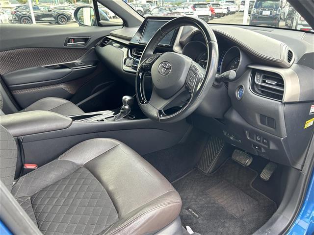 C-HR G 純正9インチナビ バックカメラ ビルトインETC トヨタセーフティセンス レーダークルーズコントロール ブラインドスポットモニター コーナーセンサー ハーフレザーシート 前席シートヒーター(23枚目)