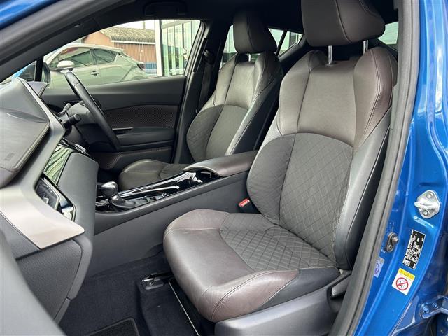 C-HR G 純正9インチナビ バックカメラ ビルトインETC トヨタセーフティセンス レーダークルーズコントロール ブラインドスポットモニター コーナーセンサー ハーフレザーシート 前席シートヒーター(25枚目)