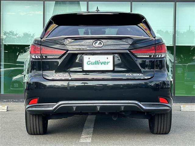 RX RX450h Fスポーツ 純正ナビ 全方位 革温冷席 AC100V HUD ACC ドラレコ ETC 衝突軽減 横滑り防止 コーナーセンサー レーンキープ パワーバックドア ステアリングヒーター オートライト BSM 純正AW(17枚目)