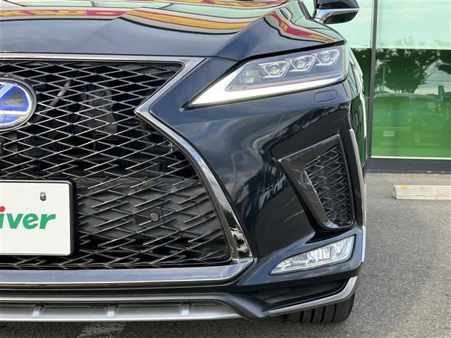 RX RX450h Fスポーツ 純正ナビ 全方位 革温冷席 AC100V HUD ACC ドラレコ ETC 衝突軽減 横滑り防止 コーナーセンサー レーンキープ パワーバックドア ステアリングヒーター オートライト BSM 純正AW(20枚目)