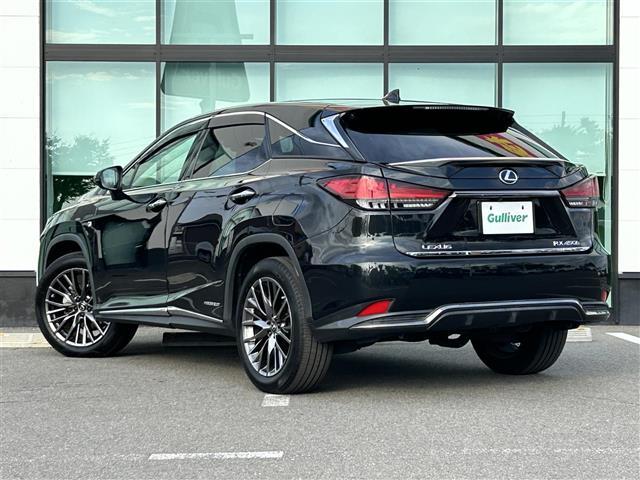 RX RX450h Fスポーツ 純正ナビ 全方位 革温冷席 AC100V HUD ACC ドラレコ ETC 衝突軽減 横滑り防止 コーナーセンサー レーンキープ パワーバックドア ステアリングヒーター オートライト BSM 純正AW(43枚目)