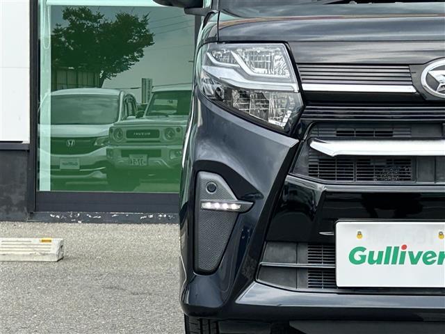 タント カスタムX 社外7インチナビ 全方位カメラ 両側パワスラ ビルトインETC 前後ドラレコ オートライト 前後コーナーセンサー LEDヘッドライト 衝突軽減ブレーキ ステアリングリモコン LEDヘッドライト(18枚目)