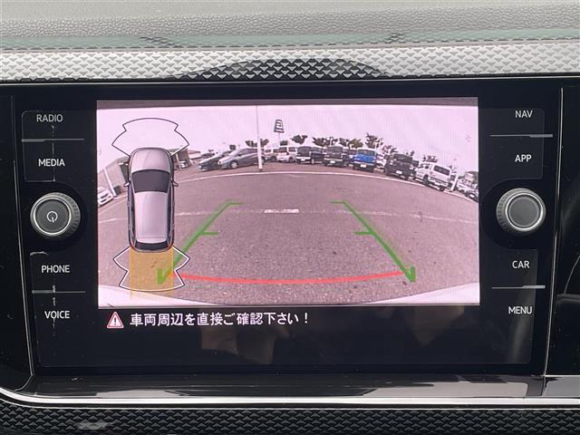 ポロ TSIアクティブ 純正ディスプレイオーディオ バックカメラ 前後ドラレコ ETC2.0 ステリモ パドルシフト 前後コーナーセンサー 置くだけ充電器 レーダークルコン LEDヘッドライト オートライト Pスタート(4枚目)