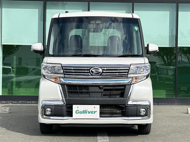 タント カスタムＸ　トップエディションＳＡＩＩＩ　純正ナビ　全方位　両側電動扉　温席　衝突軽減　フルセグＴＶ　横滑り防止機能　アイドリングストップ　ＥＴＣ　ＬＥＤヘッドライト　オートライト　オートマチックハイビーム　フォグランプ　プッシュスタート（12枚目）