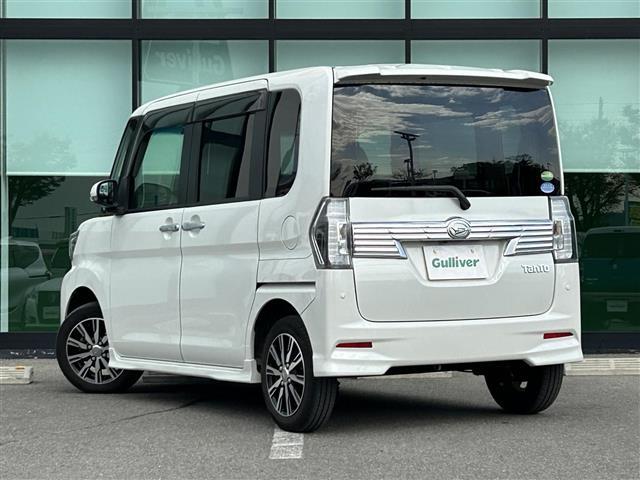 タント カスタムＸ　トップエディションＳＡＩＩＩ　純正ナビ　全方位　両側電動扉　温席　衝突軽減　フルセグＴＶ　横滑り防止機能　アイドリングストップ　ＥＴＣ　ＬＥＤヘッドライト　オートライト　オートマチックハイビーム　フォグランプ　プッシュスタート（43枚目）