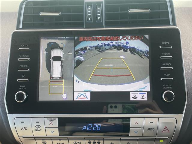 ランドクルーザープラド ＴＸ　Ｌパッケージ　マットブラックエディション　純正９インチナビ　全方位カメラ　パワーシート　シートヒーター　シートベンチレーション　ビルトインＥＴＣ２．０　レーダークルコン　ステリモ　ブラインドスポットモニター　オートライト　ＬＥＤヘッドライト（4枚目）