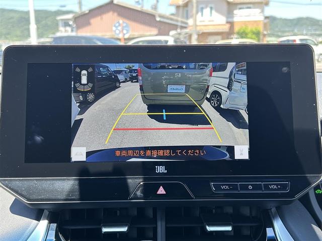 ハリアーハイブリッド Z モデリスタエアロ 純正JBLプレミアムサウンドナビ Bカメ デジタルインナーミラー 衝突軽減 追従走行 BSM HUD ハーフレザーシート パワーシート 前後ドラレコ ビルトインETC2.0 PBドア(5枚目)