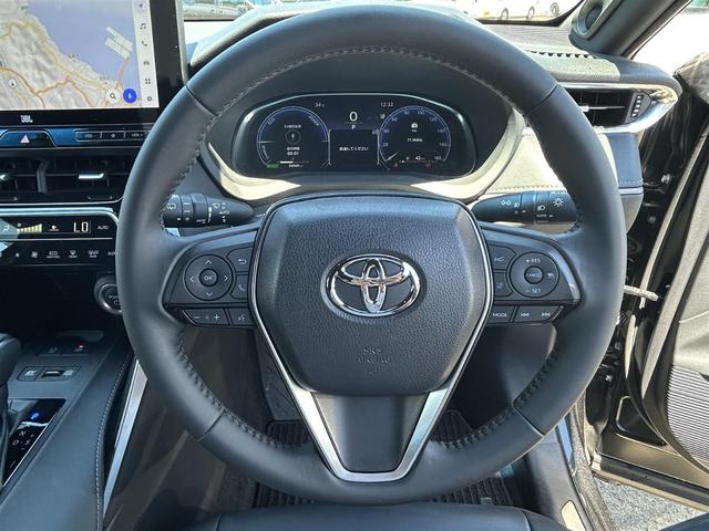 ハリアーハイブリッド Z モデリスタエアロ 純正JBLプレミアムサウンドナビ Bカメ デジタルインナーミラー 衝突軽減 追従走行 BSM HUD ハーフレザーシート パワーシート 前後ドラレコ ビルトインETC2.0 PBドア(9枚目)