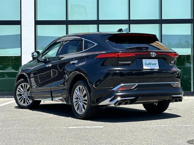 ハリアーハイブリッド Z モデリスタエアロ 純正JBLプレミアムサウンドナビ Bカメ デジタルインナーミラー 衝突軽減 追従走行 BSM HUD ハーフレザーシート パワーシート 前後ドラレコ ビルトインETC2.0 PBドア(17枚目)