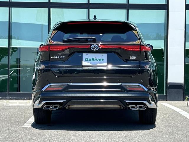 ハリアーハイブリッド Z モデリスタエアロ 純正JBLプレミアムサウンドナビ Bカメ デジタルインナーミラー 衝突軽減 追従走行 BSM HUD ハーフレザーシート パワーシート 前後ドラレコ ビルトインETC2.0 PBドア(18枚目)