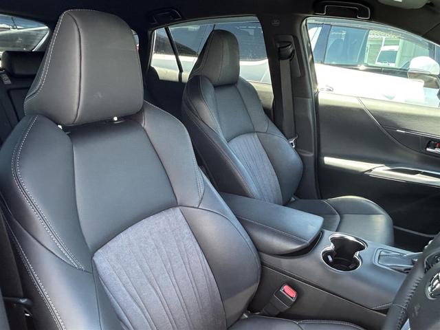 ハリアーハイブリッド Z モデリスタエアロ 純正JBLプレミアムサウンドナビ Bカメ デジタルインナーミラー 衝突軽減 追従走行 BSM HUD ハーフレザーシート パワーシート 前後ドラレコ ビルトインETC2.0 PBドア(27枚目)