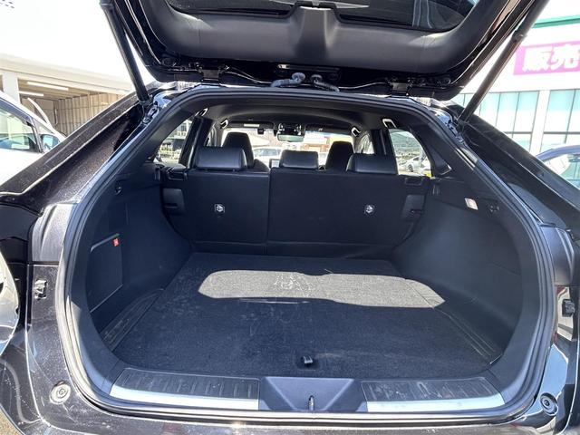 ハリアーハイブリッド Z モデリスタエアロ 純正JBLプレミアムサウンドナビ Bカメ デジタルインナーミラー 衝突軽減 追従走行 BSM HUD ハーフレザーシート パワーシート 前後ドラレコ ビルトインETC2.0 PBドア(32枚目)