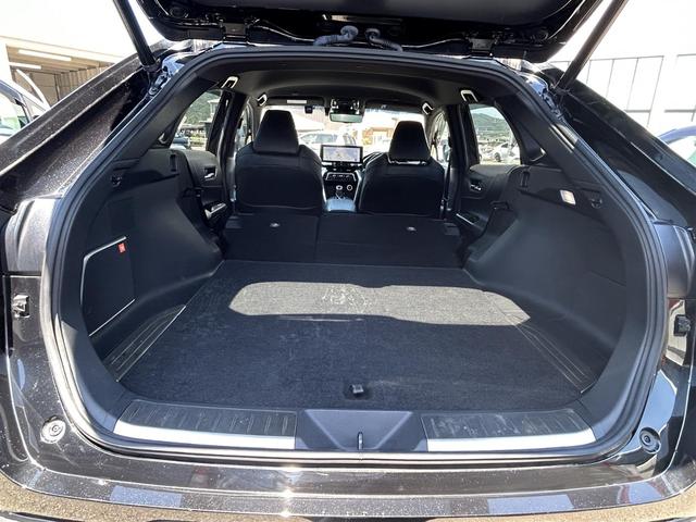 ハリアーハイブリッド Z モデリスタエアロ 純正JBLプレミアムサウンドナビ Bカメ デジタルインナーミラー 衝突軽減 追従走行 BSM HUD ハーフレザーシート パワーシート 前後ドラレコ ビルトインETC2.0 PBドア(33枚目)