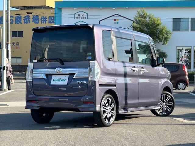 タント カスタムRS 純正ナビ 両側電動 フルセグTV Bカメラ ETC ステアリングスイッチ 純正AW 純正フロアマット LEDヘッドライト オートライト スマートキー スペアキー ターボ ドアバイザー(20枚目)