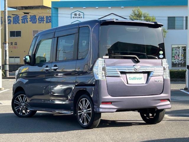 タント カスタムRS 純正ナビ 両側電動 フルセグTV Bカメラ ETC ステアリングスイッチ 純正AW 純正フロアマット LEDヘッドライト オートライト スマートキー スペアキー ターボ ドアバイザー(38枚目)