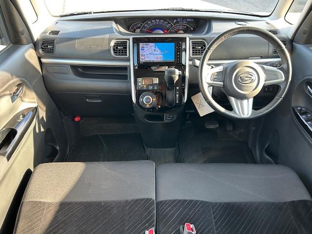 タント カスタムRS 純正ナビ 両側電動 フルセグTV Bカメラ ETC ステアリングスイッチ 純正AW 純正フロアマット LEDヘッドライト オートライト スマートキー スペアキー ターボ ドアバイザー(42枚目)