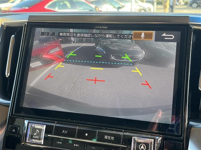 ヴェルファイアハイブリッド Ｘ　社外ナビ　８人乗り　後席モニター　ＥＴＣ　ＰＳドア（4枚目）