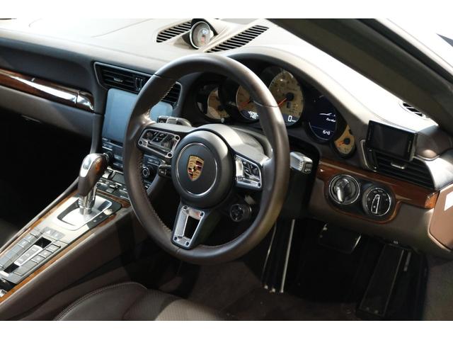 ９１１ ９１１カブリオレ　ターボＰＤＫ　エスプレッソ＆マホガニーインテリア／スポクロ／ＢＯＳＥサウンド／ＰＤＬＳプラス／フロントリフト／ブラインドスポット／アダプティブクルコン／レーンチェンジアシスト／アダプティブスポーツシートプラス（4枚目）
