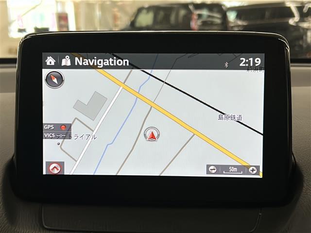 デミオ 13S 純正メーカーナビ/BTA バックカメラ オートリトラミラー ステアリングリモコン スマートキー プッシュスタート(3枚目)