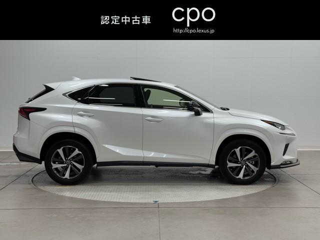 ＮＸ ＮＸ３００　スパイス＆シック　盗難防止装置　ＬＥＤヘッドランプ　Ｂカメラ　電動シート　ミュージックプレイヤー接続可　記録簿　地デジ　スマートキー　アルミホイール　キーレス　レーダークルーズ　メモリーナビ　ナビＴＶ　ムーンルーフ（3枚目）