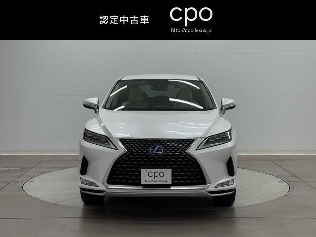 RX RX450h バージョンL リアカメラ ナビTV 地デジ 本革 メモリナビ 横滑り防止装置 盗難防止装置 記録簿 エアバッグ DVD再生機能 ABS LEDライト ミュージックプレイヤー接続可 アルミホイール ETC エアコン(2枚目)