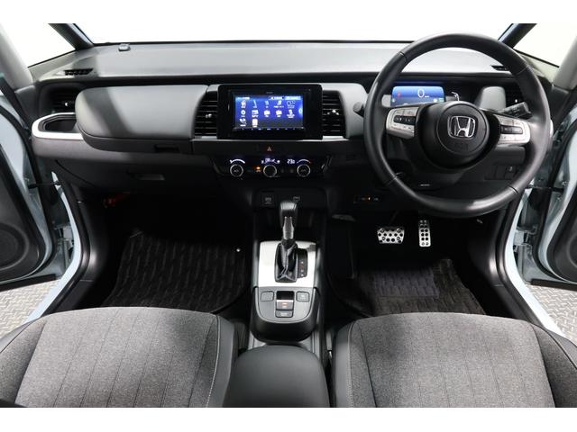 フィット e:HEVホーム ワンオーナー/ドラレコ/ナビ/フルセグ/Bluetooth/CD.DVD再生可/LEDヘッドライト/ETC/バックカメラ/障害物センサー/衝突軽減ブレーキ/ホンダセンシング/クルーズコントロール(9枚目)