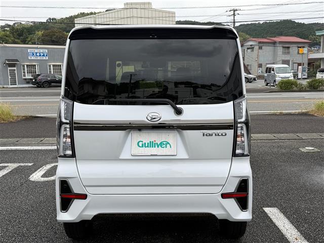 タント カスタムRSスタイルセレクション ターボ/衝突軽減ブレーキ/両側電動ドア/ハーフレザーシート/前席シートヒーター/SDナビ/フルセグTV/DVD再生可能/SD/Bluetooth/バックカメラ/ビルトインETC/前後ドライブレコーダー(7枚目)