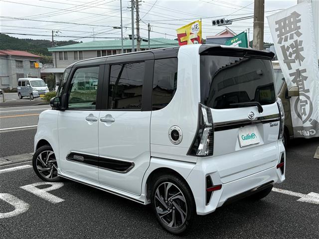 タント カスタムRSスタイルセレクション ターボ/衝突軽減ブレーキ/両側電動ドア/ハーフレザーシート/前席シートヒーター/SDナビ/フルセグTV/DVD再生可能/SD/Bluetooth/バックカメラ/ビルトインETC/前後ドライブレコーダー(8枚目)