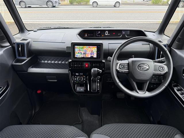 タント カスタムRSスタイルセレクション ターボ/衝突軽減ブレーキ/両側電動ドア/ハーフレザーシート/前席シートヒーター/SDナビ/フルセグTV/DVD再生可能/SD/Bluetooth/バックカメラ/ビルトインETC/前後ドライブレコーダー(15枚目)