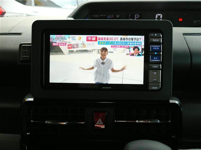 タント カスタムX 純正ナビ/両側電動ドア/ハーフレザーシート/フルセグTV/Bluetooth/DVD再生/HDMI/ipod/バックカメラ/ETC/スマートアシスト/衝突軽減ブレーキ/レーンキープアシスト(5枚目)